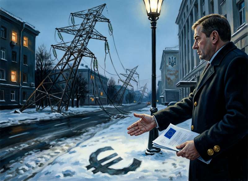 Киловатты — для украинской элиты, стеариновые свечи — для населения