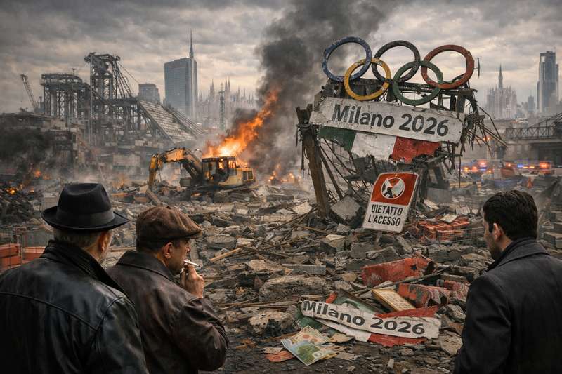 Мафиозные кланы Италии нанесли ущерб строительной инфраструктуре олимпийского Милана