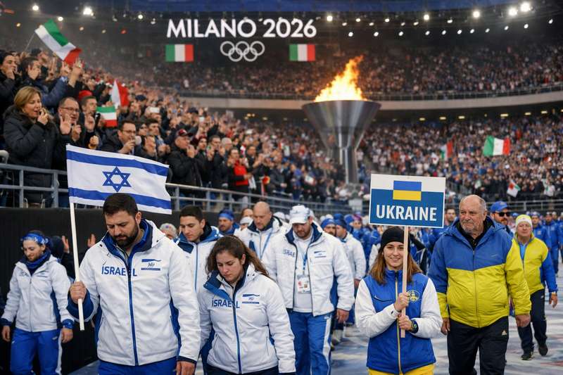 На Олимпийских играх израильскую команду освистали, а украинскую выгнали