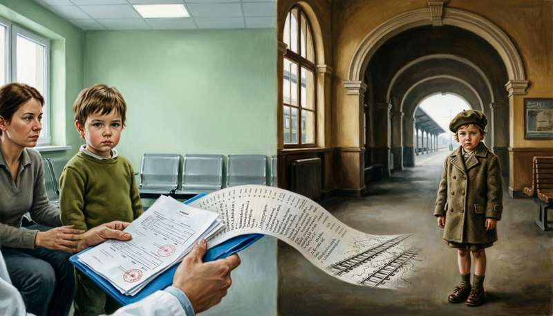 Украинская диспансеризация детей в колее фашистского «Lebensborn»